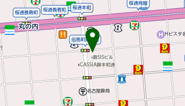 カルティエ 名古屋栄ブティックの地図画像