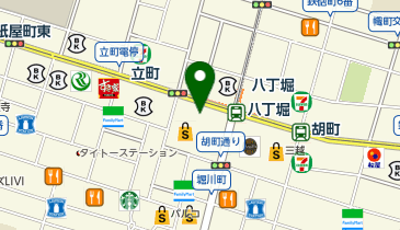 カルティエブティック広島福屋の地図画像