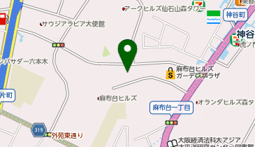 カルティエブティック 麻布台ヒルズ店の地図画像