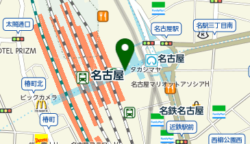 カルティエブティックJR名古屋タカシマヤの地図画像