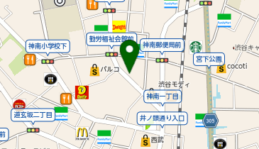 スマホ修理王 渋谷店の地図画像