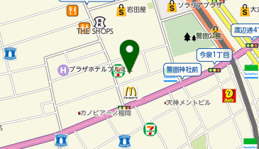 スマホ修理王 福岡天神店の地図画像