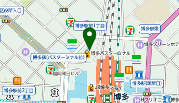 スマホ修理王 博多バスターミナル店の地図画像