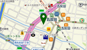 スマホ修理王 五反田店の地図画像