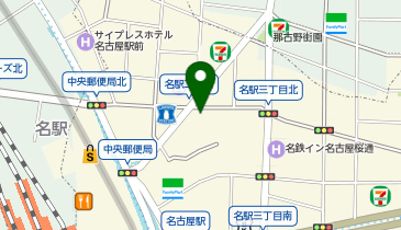 スマホ修理王 名古屋駅前店の地図画像