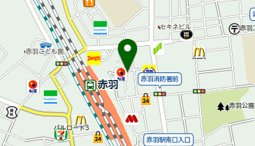スマホ修理王 赤羽店の地図画像
