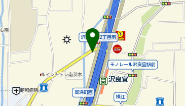 セレモニーハウス 小さなお葬式 沢良宜ホールの地図画像