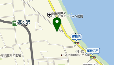 セレモニーハウス 小さなお葬式 大津御殿浜ホールの地図画像