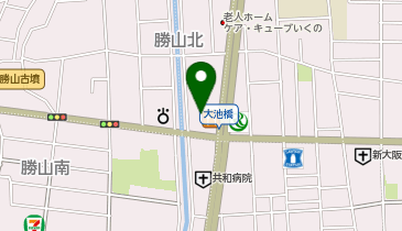 セレモニーハウス 小さなお葬式 大阪生野ホールの地図画像