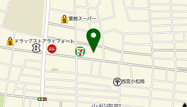 セレモニーハウス 小さなお葬式 西宮武庫川ホールの地図画像