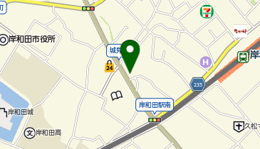 セレモニーハウス 小さなお葬式 岸和田駅前ホールの地図画像