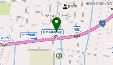 セレモニーハウス 小さなお葬式 野々市本町ホールの地図画像