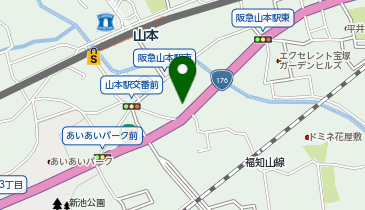 セレモニーハウス 小さなお葬式 宝塚山本ホールの地図画像