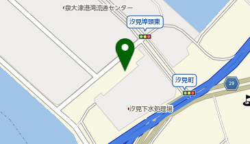 セレモニーハウス 泉大津市営火葬場ゆうしおの地図画像