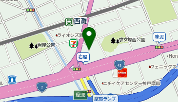 セレモニーハウス 小さなお葬式 摩耶ホールの地図画像