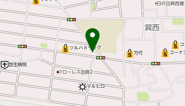 セレモニーハウス 小さなお葬式 生野田島ホールの地図画像