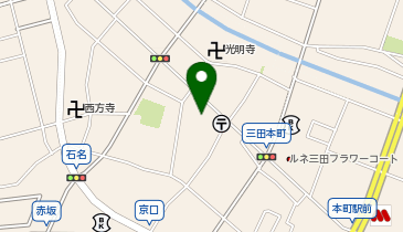 セレモニーハウス 小さなお葬式 三田ホールの地図画像