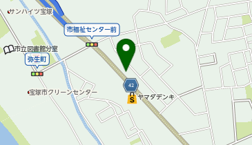セレモニーハウス 小さなお葬式 宝塚ホールの地図画像