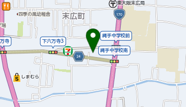 セレモニーハウス 小さなお葬式 瓢箪山ホールの地図画像