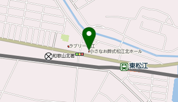 セレモニーハウス 小さなお葬式 松江北ホールの地図画像