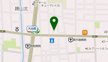 セレモニーハウス 小さなお葬式 生野大池橋ホールの地図画像