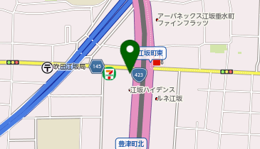 セレモニーハウス 小さなお葬式 江坂ホールの地図画像
