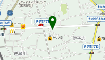 セレモニーハウス 小さなお葬式 宝塚逆瀬川ホールの地図画像