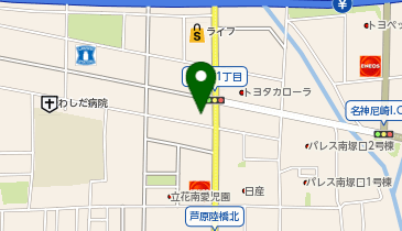 セレモニーハウス 小さなお葬式 尼崎名神町ホールの地図画像