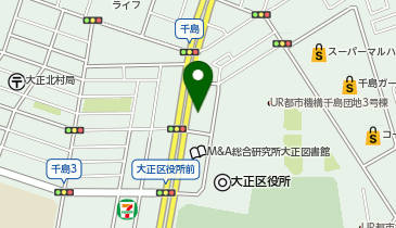 セレモニーハウス 小さなお葬式 大阪大正ホールの地図画像