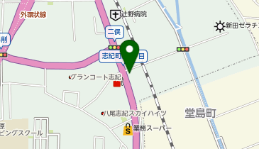 セレモニーハウス 小さなお葬式 八尾志紀町ホールの地図画像