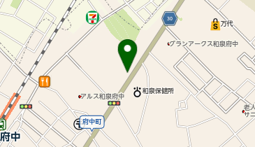 セレモニーハウス 小さなお葬式 和泉府中ホールの地図画像