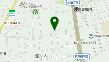 ソニズ 方南町Eレンタルスタジオの地図画像