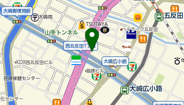iPhone修理ダイワンテレコム五反田店の地図画像