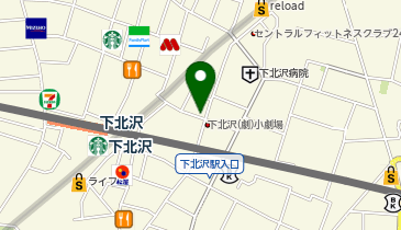 iPhone修理ダイワンテレコム下北沢店の地図画像