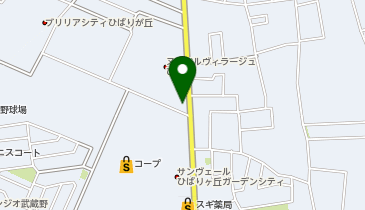 iPhone修理ダイワンテレコム田無店の地図画像