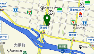 iPhone修理ダイワンテレコム神田店の地図画像