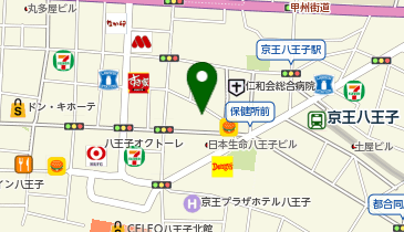 iPhone修理ダイワンテレコム八王子店の地図画像