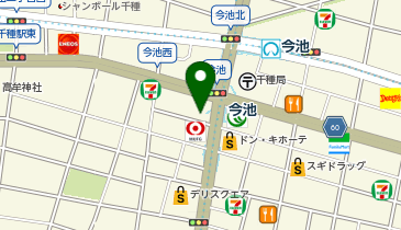 iPhone修理ダイワンテレコム名古屋今池ガスビル店の地図画像