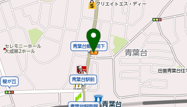 iPhone修理ダイワンテレコム青葉台店の地図画像