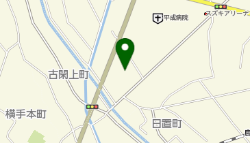 iPhone修理ダイワンテレコム熊本八代店の地図画像