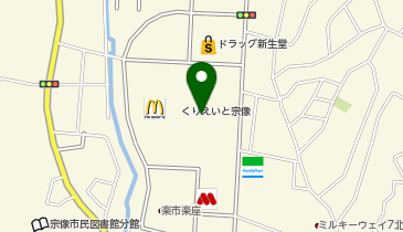 奥ムサシ 宗像店の地図画像