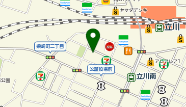 テアトルアカデミー立川校の地図画像