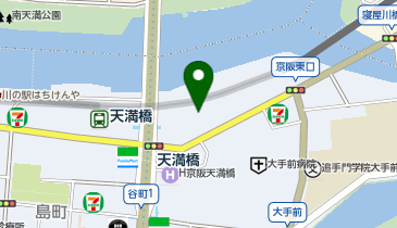 テアトルアカデミー大阪校の地図画像