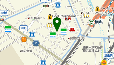 ディスクユニオン 横浜西口店の地図画像