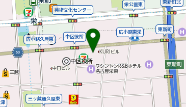 ディスクユニオン 名古屋店の地図画像