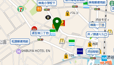 ディスクユニオン 渋谷クラブミュージックショップの地図画像