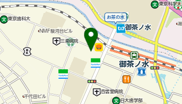 ディスクユニオン お茶の水クラシック館の地図画像