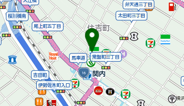 ディスクユニオン 横浜関内店 / 横浜関内ジャズ館の地図画像