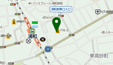 ディスクユニオン 浦和店の地図画像