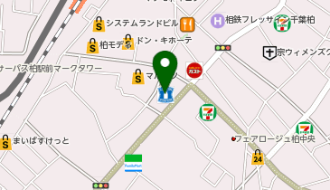 ディスクユニオン 柏店の地図画像